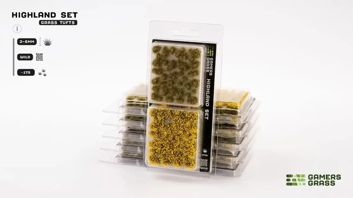Gamers Grass GGSET-HL — 176 mēroga modeļu augi Photo 2
