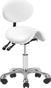 Косметический табурет Activeshop Taboret 1025 Giovanni — белый, универсальный для салона