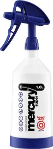 Ручной опрыскиватель KWAZAR Mercury Super HD alkaline 1 л — химически стойкий садовый распылитель