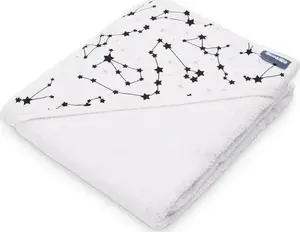 Hooded Bath Towel Sensillo OKRYCIE KĄPIELOWE 100x100 cm White (model 4180)