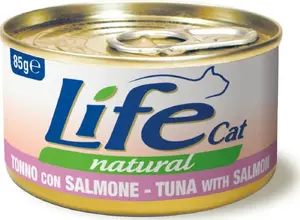 Консервы для кошек Life Pet Care LIFE CAT 85 г — тунец и лосось, влажный корм