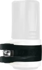 Leki Speed Lock 2 skava 18/16 mm melna — stiprinājuma skava pārgājienu nūjām (880660103)
