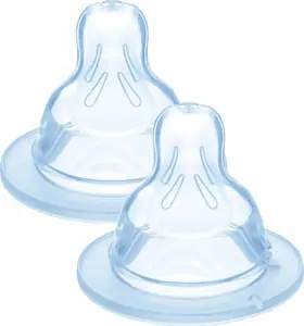 Feeding Bottle Nipple MAM Size 2 (MAM560) for paced feeding, medium flow