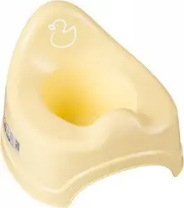 Детский горшок tega baby PO-072-132 с музыкой — уточка, жёлтый
