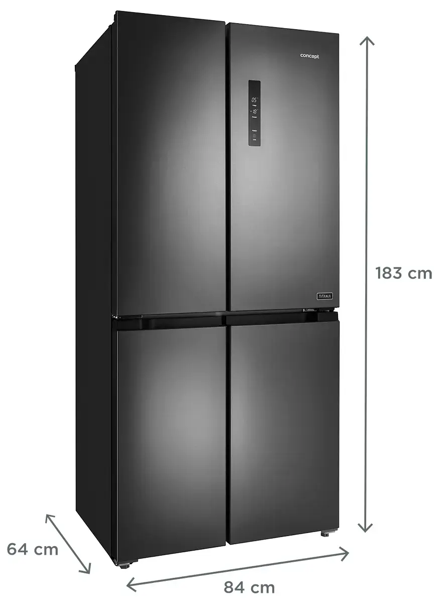 Concept Solution LA8383DS отдельностоящий холодильник Photo 5