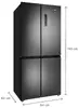 Concept Solution LA8383DS отдельностоящий холодильник Photo 5