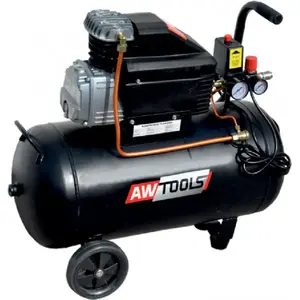 Компрессор AWTools AW10000 — переносной поршневой компрессор, вес 24 кг