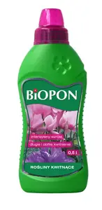 Жидкое удобрение для цветущих растений BIOPON 0,5 л (B1008)