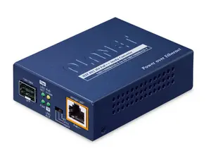 Медиаконвертер ALLNET PLANET 1-порт SFP (LC) в 100/1000 Мбит/с 1000 Мбит/с синий