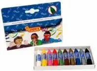 Make-up Pencils JOVI 10 colors — set of cosmetic eye and lip crayons, MPN 193824