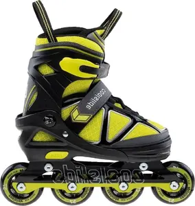 Recreational adjustable inline skates Cool Slide Butters YB green size 39–42