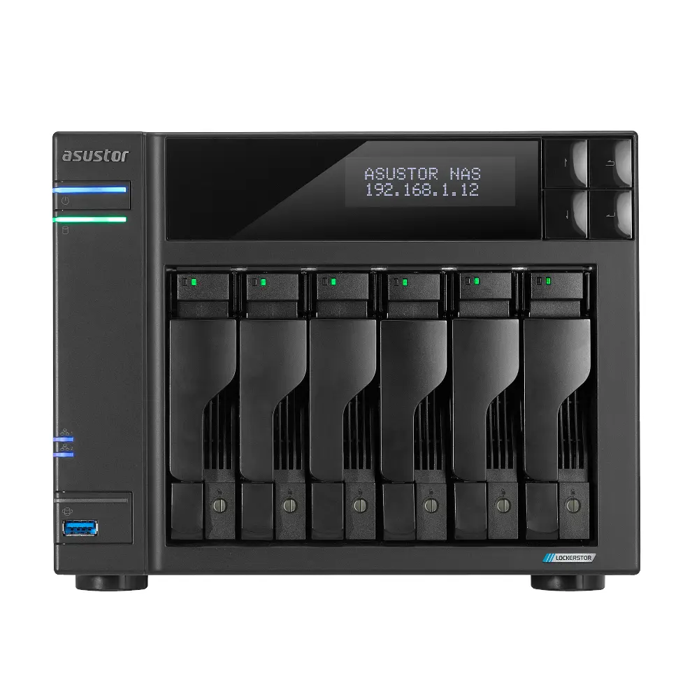 Asustor LOCKERSTOR 6 Gen2 galddatora NAS