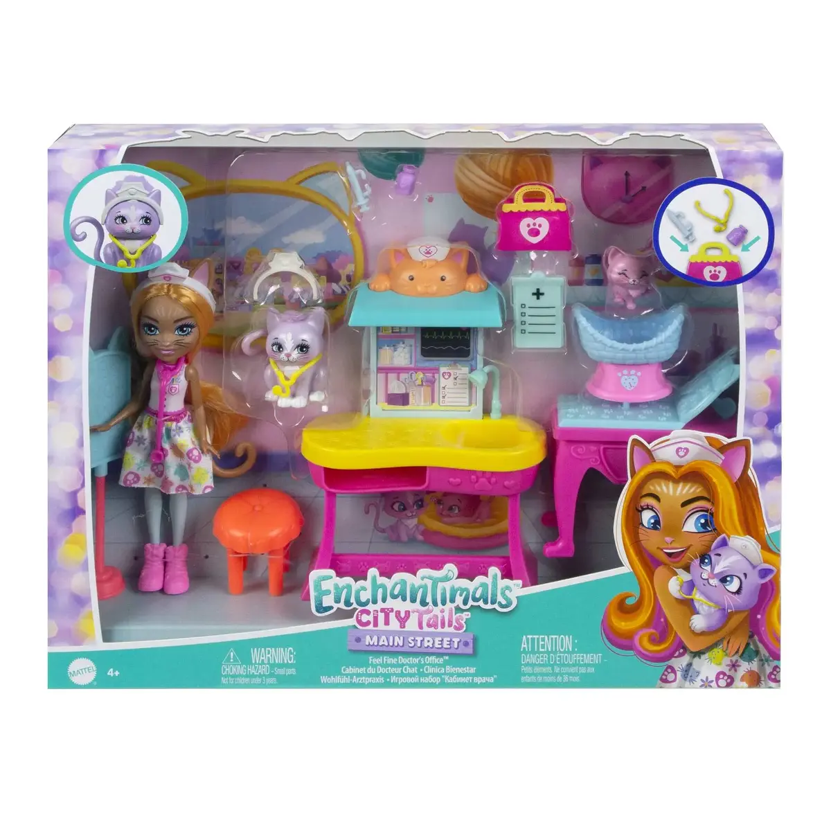 MATTEL Enchantimals — кабинет врача набор Photo 6