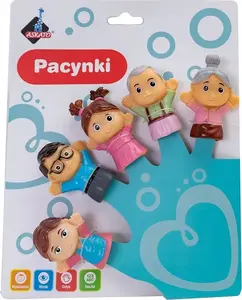 ASKATO pirkstiņu leļļu komplekts "Rodzinka" — Askato Pacynki na palce