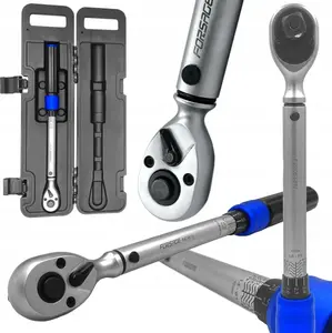 Динамометрический ключ 1/2" 10–60 Нм, Forsage PREMIUM, трещоточный привод