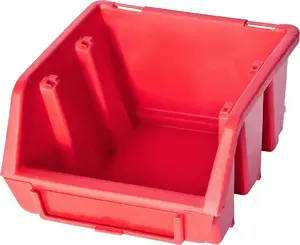Patrol Group Ergobox 1 plastic storage box 116×112×75 mm, red