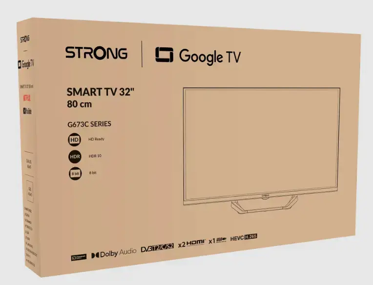 STRONG SRT32HG6733C 32" HD Smart TV Photo 9