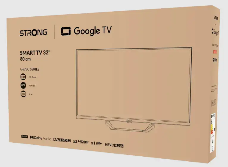 STRONG SRT32HG6733C 32" HD Smart TV Photo 10