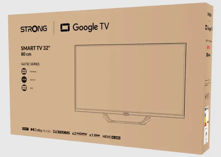 STRONG SRT32HG6733C 32" HD Smart TV Photo 11