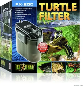 Aktīvā ogleņu kasete ārējai filtrēšanai bruņurupučiem Exo Terra EX-6386 — nomaiņas elements EX-6300
