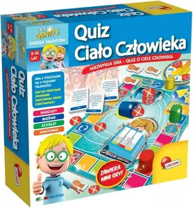Обучающая игра-викторина Lisciani I'm a Genius — Тело человека (304-PL67794)