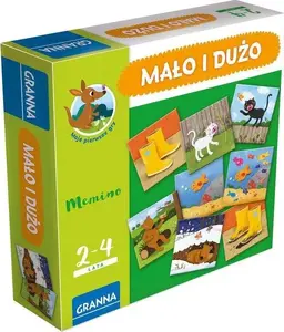 Board game Granna Mało i dużo by Granna – family educational number and counting game