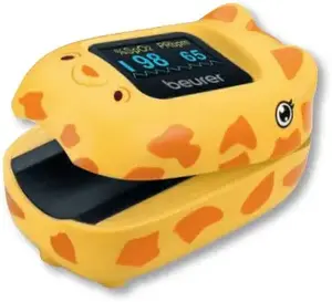 Pulse oximeter for children IMDK PO 13 KIDS model 36700 — pulse and SpO2, giraffe pattern