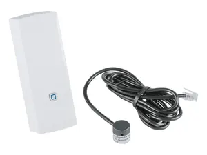 Signal extender Homematic IP HmIP-ESI-LED Wired — max range 300 m, black/white, 39×29×109 mm
