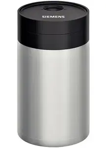 Spare milk container for Siemens TZ80009N stainless steel, 0.5 L, 97×97×163 mm