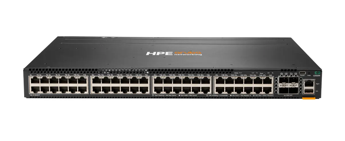 HP Aruba Networking CX6300M pārvaldāms L3