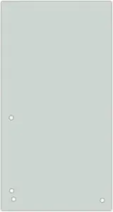 Divider sheets Donau 1/3 A4 cardboard grey — pack for filing and document separation