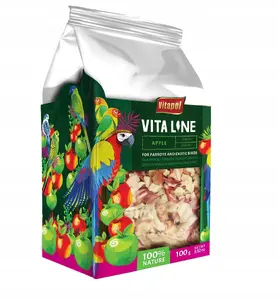 vitapol Vitaline ābolu našķis papagaiļiem un eksotiskiem putniem 100 g, 4 gab.