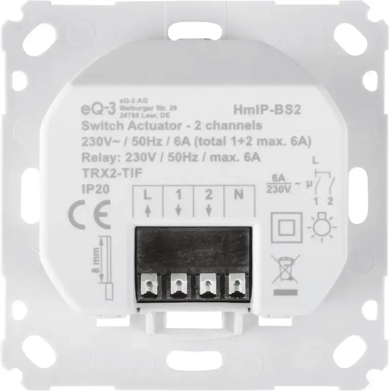 Switching actuator Homematic IP 156757A0 Photo 2