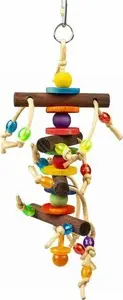 Игрушка для птиц Duvo+ с бусинами 28 x 10,2 x 6 см для клетки