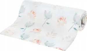 Bocioland bambusa lupatiņa 30x30 cm — ziedu (Bellflowers) raksts