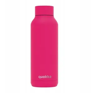 Термобутылка QUOKKA Quokka Solid 510 мл — нержавеющая сталь, Raspberry Pink