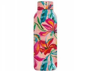 Thermal Bottle QUOKKA Solid 510 ml — stainless steel, Tropical Bloom
