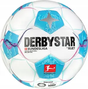 Football (Size 5) Derbystar Bundesliga Brillant APS v24 FIFA Quality Pro 102011F white