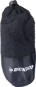 Towel DUNLOP sports microfiber black — compact, quick-dry sports towel