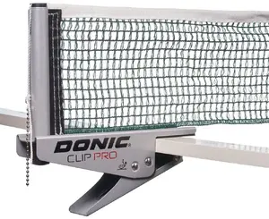 Table Tennis Net Donic Clip Pro – adjustable clip-on net for ping pong (Donic DON410215)