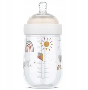 Bērnu barošanas pudele Mepal Mio 240 ml Sunshine & Rainbow ar mierinātāju (240 ml)
