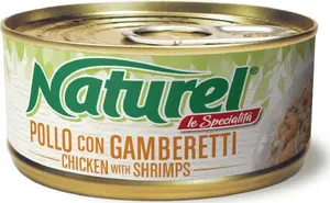 Консервы для кошек Life Pet Care LIFE CAT NATUREL, курица и креветка, 70 г