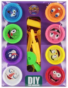 Art modeling clay set mega creative MASA PLASTYCZ 8 colors, blocks 18×23×6 mm, pack 18/36