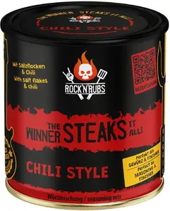 Trek N Eat ROCK N RUBS „Chilli Style" garšvielu maisījums 180 g (derīgs līdz 06/27)