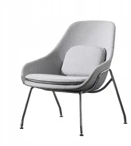 Armchair Nuforma 04K D-009D upholstered modern with 2 cushions