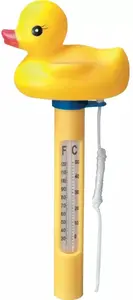 Termometra pīle swim & fun SWAF_1673 — peldošs baseina un vannas termometrs, plastmasa