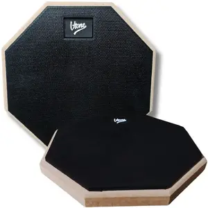 Percussion Practice Pad V-tone PD8 BK 8" black — 8-inch drumming practice pad
