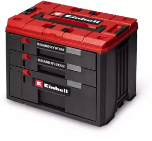 Tool case with drawers EINHELL E-CASE WALIZKA Z SZUFLADAMI, portable storage system