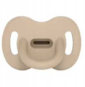 Pacifier Canpol Suavinex SX Pro 100% Silicone, Age 0–6 months, Beige (model 308600)