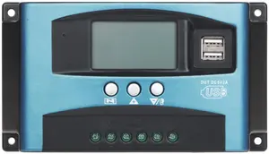 Solar Charge Controller No name SCC-40A-PWM-LCD-M2 40A PWM with LCD, battery regulator